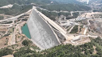 Amasya Aydınca Barajı’nda Dolguda Sona Gelindi