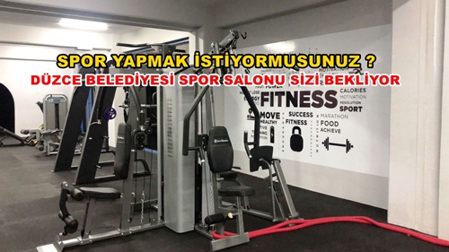 SPOR YAPMAK İSTİYORSANIZ DÜZCE BELEDİYESİ SPOR SALONU SİZİ BEKLİYOR 181901