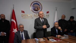 BAŞKAN FARUK ÖZLÜ DERNEKLERİ ZİYARET ETTİ