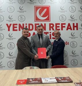 YENİDEN REFAH PARTİSİ CUMAYERİ TEŞKİLATI'NA ADAY ADAY'LIĞI BAŞVURULARINI YAPTILAR