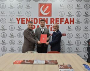 YENİDEN REFAH PARTİSİ CUMAYERİ TEŞKİLATI'NA ADAY ADAY'LIĞI BAŞVURULARINI YAPTILAR