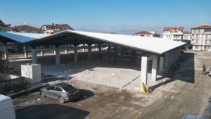 SALI PAZARI MODERN HALE DÖNÜŞÜYOR SALI PAZARI MODERN HALE DÖNÜŞÜYOR