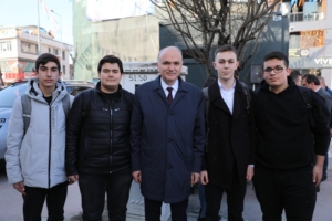 BAŞKAN ÖZLÜ ESNAF ZİYARETLERİNİ SÜRDÜRDÜ BAŞKAN ÖZLÜ ESNAF ZİYARETLERİNİ SÜRDÜRDÜ