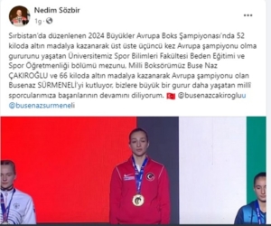 BUSENAZ ÇAKIROĞLU VE BUSE NAZ SÜRMELİ AVRUPA ŞAMPİYONU OLDU