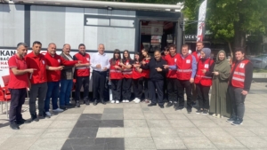 GÖRME ENGELLİ VEKİL'DEN KAN BAĞIŞI KAMPANYASINA DESTEK VERDİ