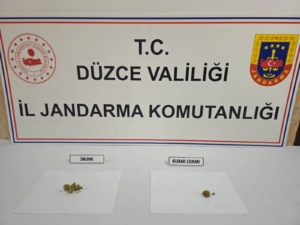 DÜZCE İL JANDARMA EKİPLERİ UYUŞTURUCU OPERASYONUNDA 12 ŞÜPHELİYİ YAKALADI