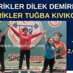 TUĞBA KIVIKOGLU U15 TÜRKİYE İKİNCİSİ OLDU: www.bizimduzce.com