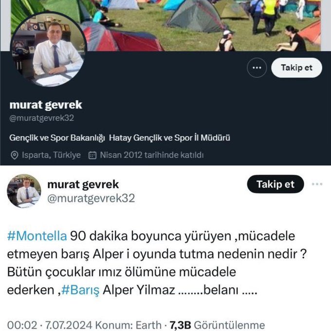 HATAY GENÇLİK VE SPOR İL MÜDÜRÜ GEVREK AÇIĞA ALINDI! HATAY GENÇLİK VE SPOR İL MÜDÜRÜ GEVREK AÇIĞA ALINDI!