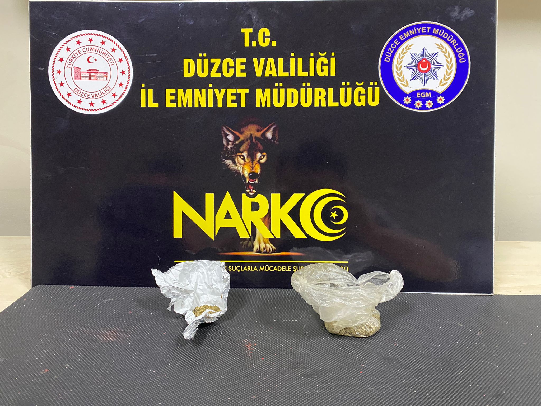 DÜZCE'DE DEV UYUŞTURUCU OPERASYONU: