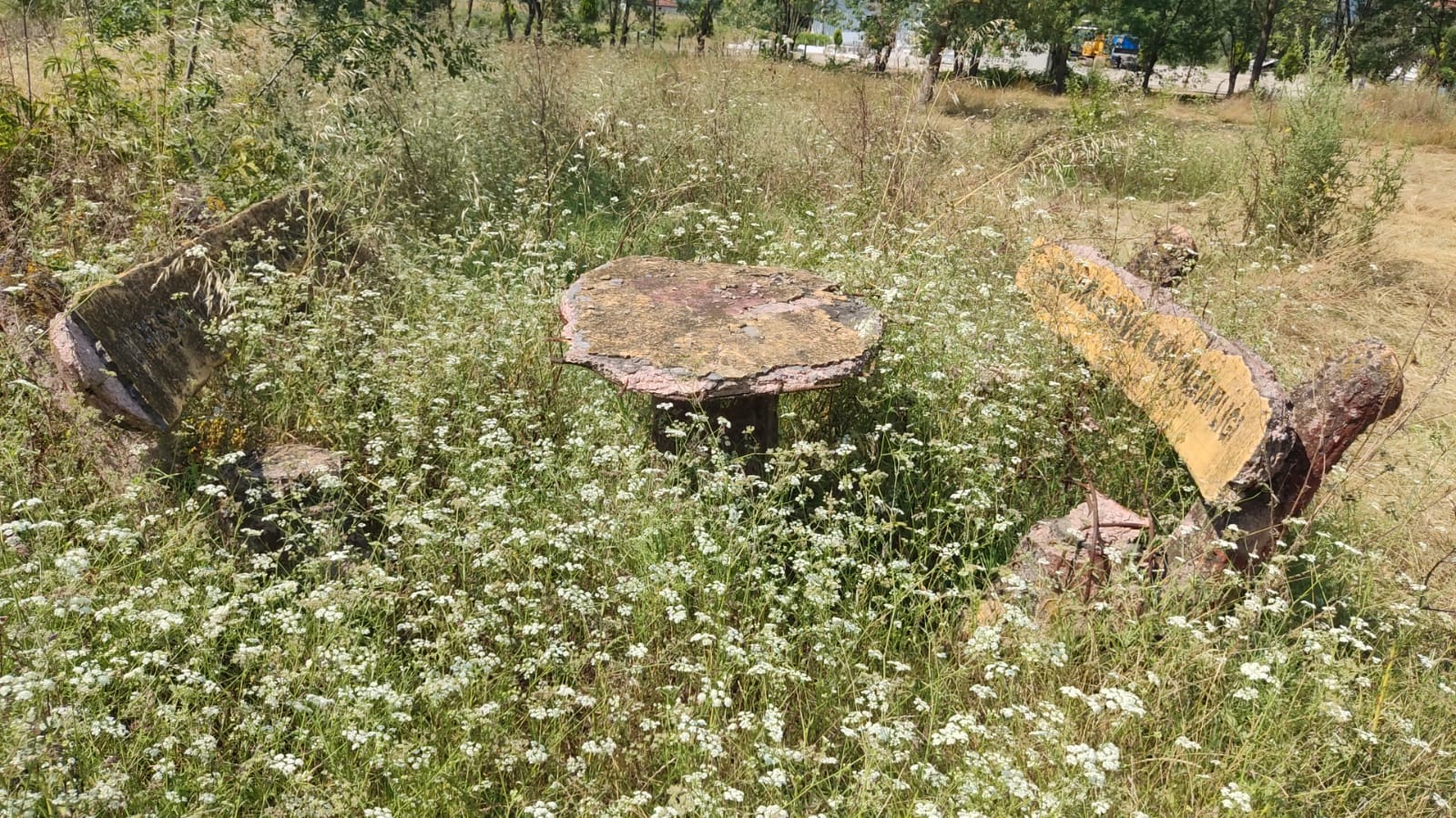 DEDEKORU TÜRBE VE MESİRE ALANI KADERİNE TERK EDİLDİ DEDEKORU TÜRBE VE MESİRE ALANI KADERİNE TERK EDİLDİ