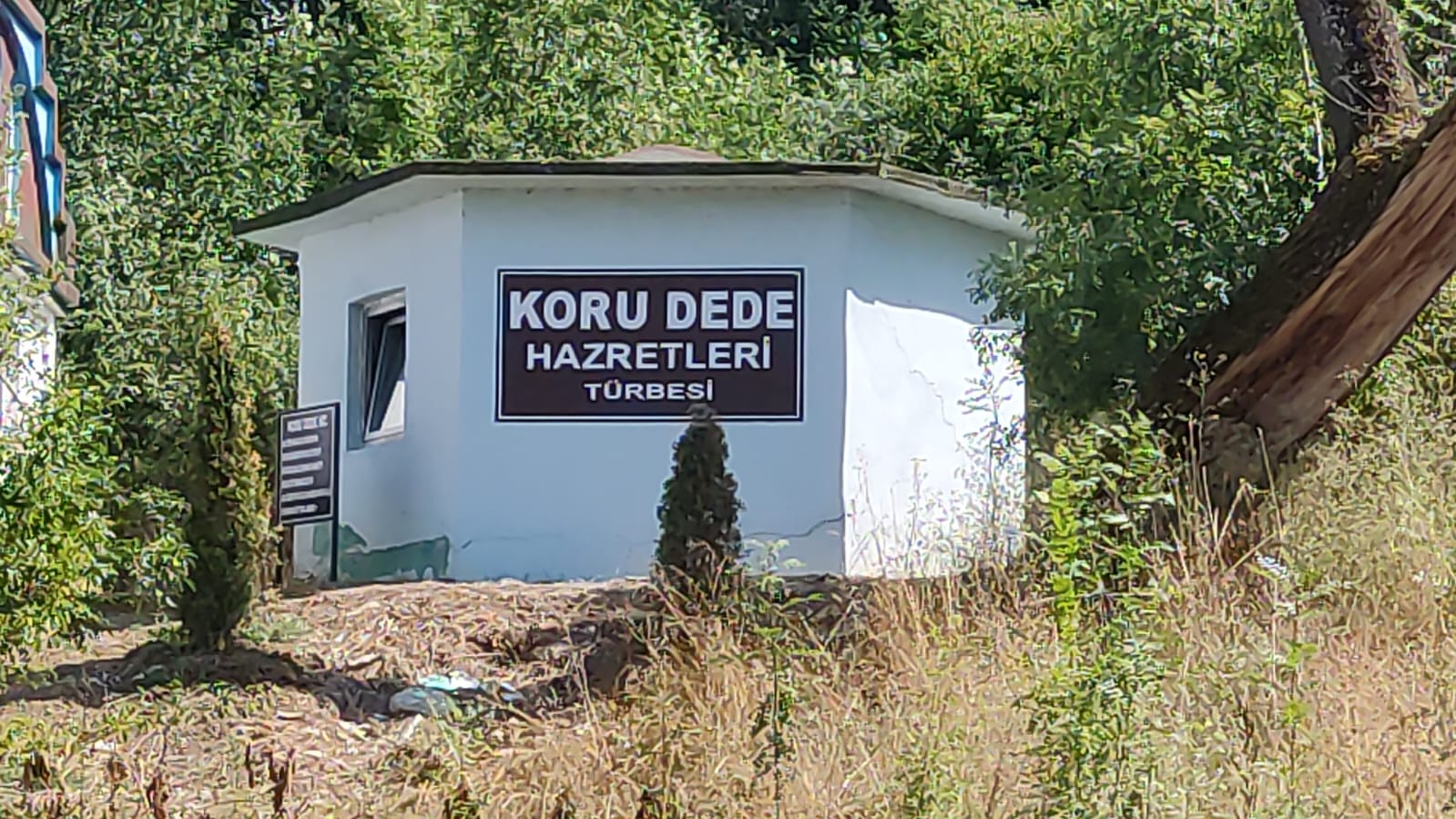 DEDEKORU TÜRBE VE MESİRE ALANI KADERİNE TERK EDİLDİ DEDEKORU TÜRBE VE MESİRE ALANI KADERİNE TERK EDİLDİ