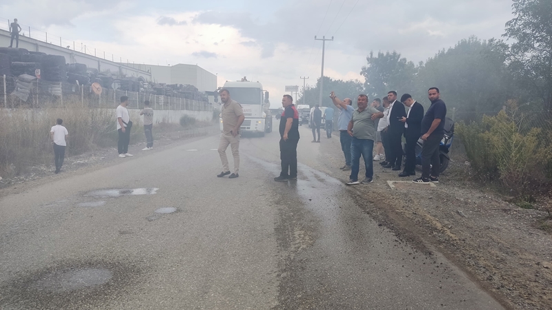 GAMA İPLİK FABRİKASINDA YANGIN GAMA İPLİK FABRİKASINDA YANGIN