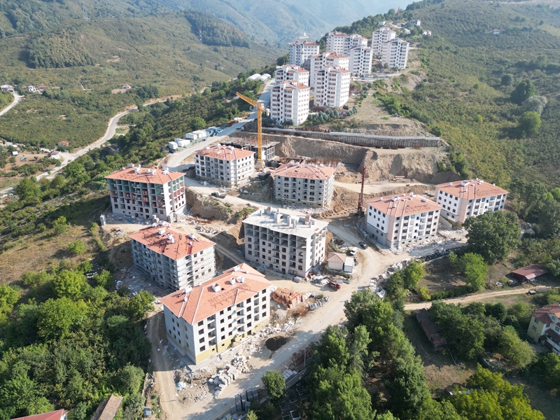ÇİLİMLİ'DE KENTSEL DÖNÜŞÜM SONA DOĞRU
