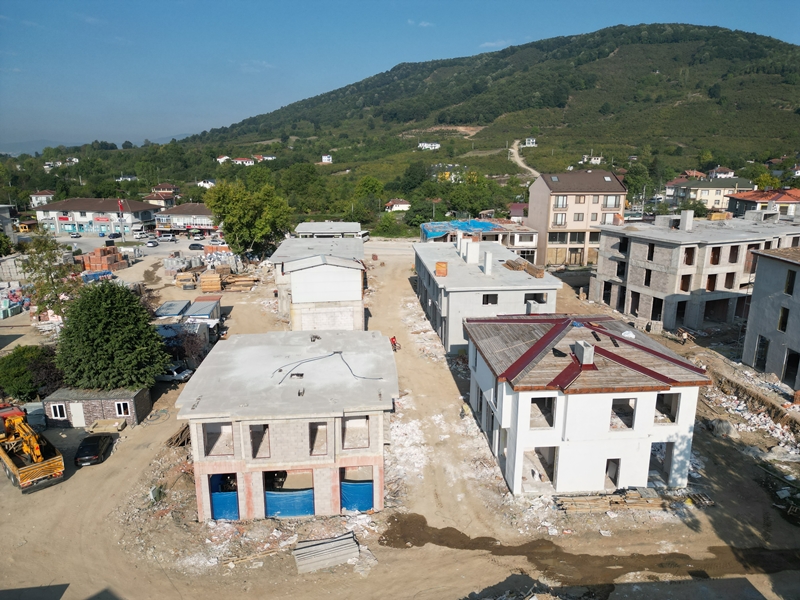 ÇİLİMLİ'DE KENTSEL DÖNÜŞÜM SONA DOĞRU