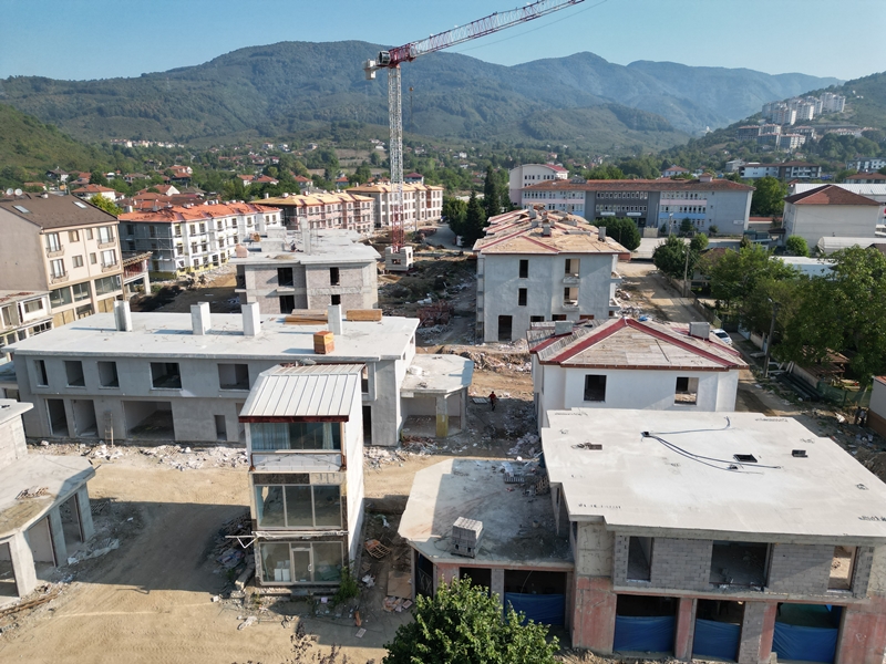 ÇİLİMLİ'DE KENTSEL DÖNÜŞÜM SONA DOĞRU