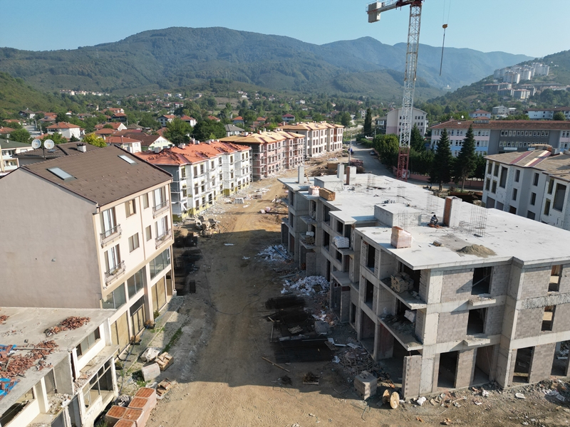 ÇİLİMLİ'DE KENTSEL DÖNÜŞÜM SONA DOĞRU