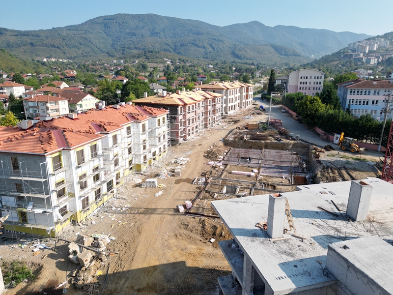 ÇİLİMLİ'DE KENTSEL DÖNÜŞÜM SONA DOĞRU