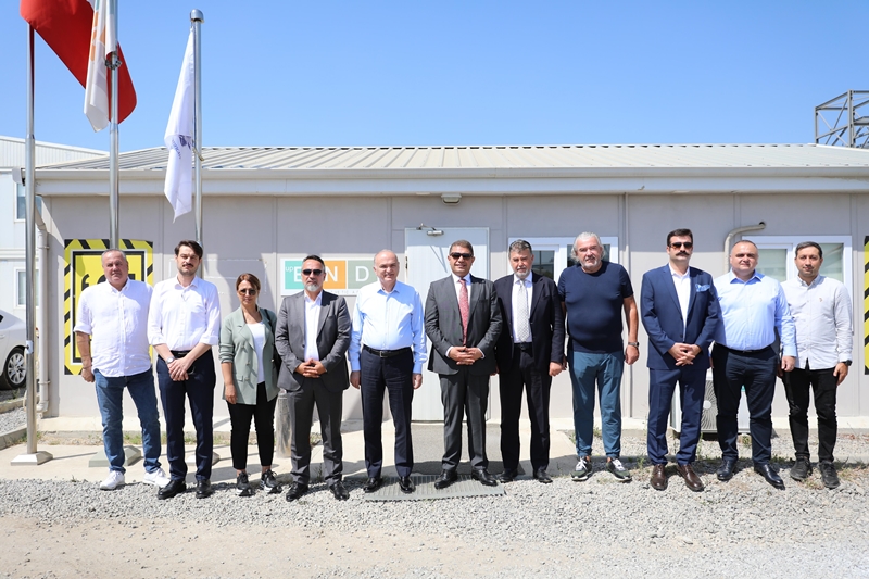 VALİ VE BAŞKAN NAMET TESİSLERİNİ ZİYARET ETTİ