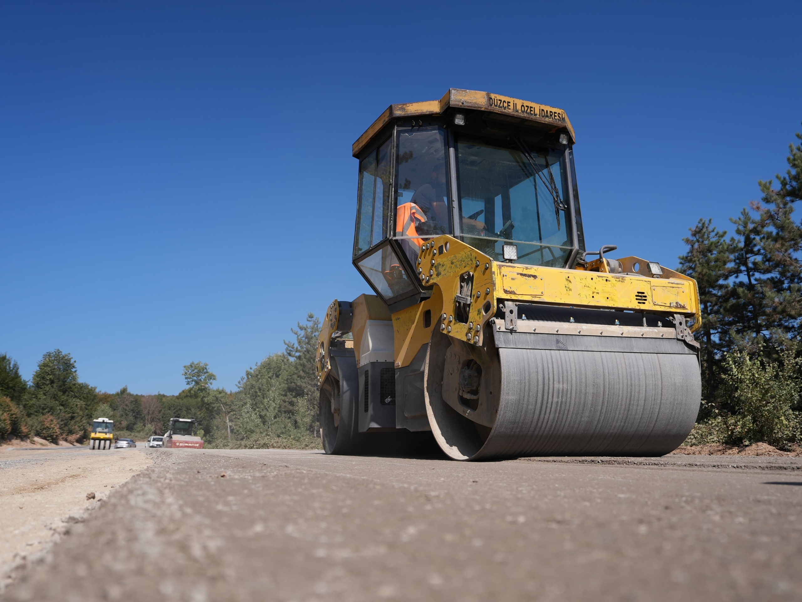 KORUGÖL TABİAT PARKI YOLU YAPILIYOR KORUGÖL TABİAT PARKI YOLU YAPILIYOR