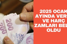 2025 Ocak Ayında Vergi ve Harç Zamları (1)