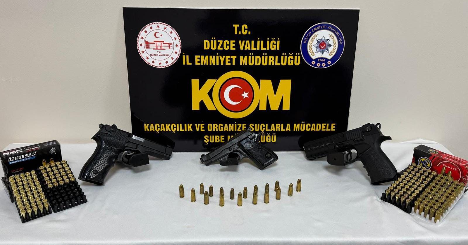 Düzce’de Bir Haftalık Güvenlik Operasyonu: