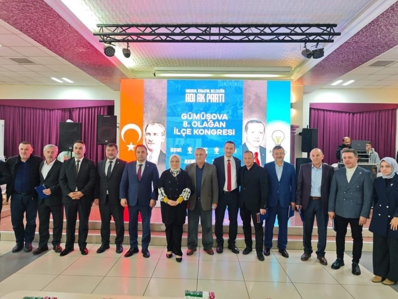 AK Parti Gümüşova İlçe Teşkilatında Kongre: