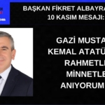 HİZMET ETMEK İÇİN VALİ VE MÜDÜR OLMAYA GEREK YOK