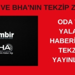 TİMBİR VE BHA'NIN TEKZİP ZAFERİ