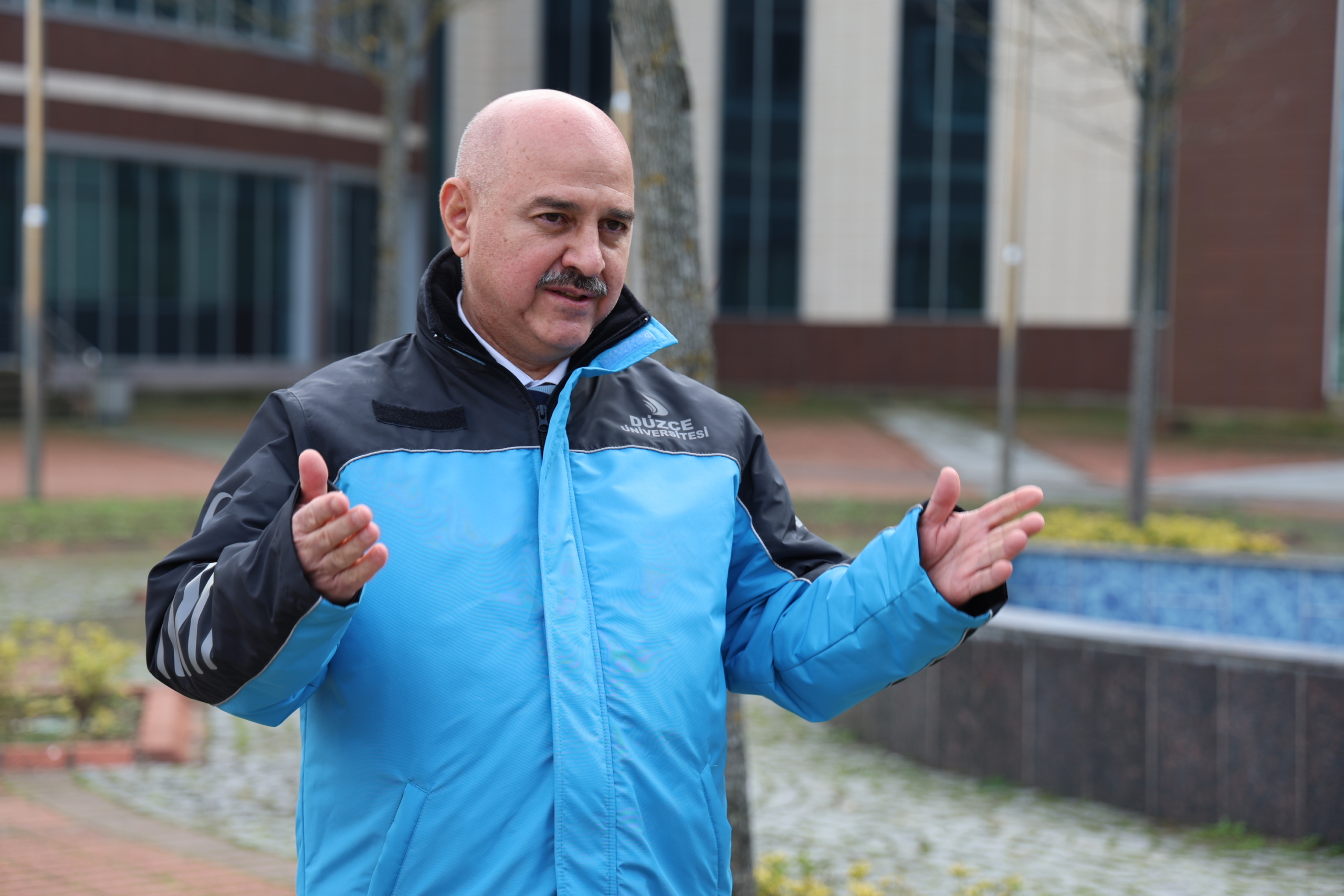 Düzce Üniversitesi'nde Yangın Tahliye Tatbikatı