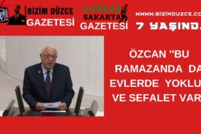 CHP DÜZCE İL BAŞKANI DAĞISTANLI’DAN KAMULAŞTIRMA TEPKİSİ “BETON DEĞİL, BEREKET YÜKSELSİN”