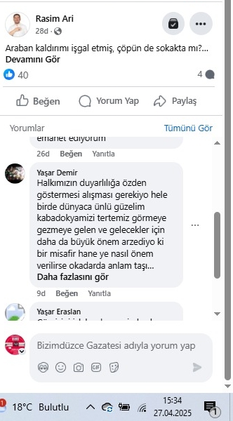 Nevşehir'de Tanju Özcan Tarzı "Temizlik HareKATI": Nevşehir'de Tanju Özcan Tarzı "Temizlik HareKATI":