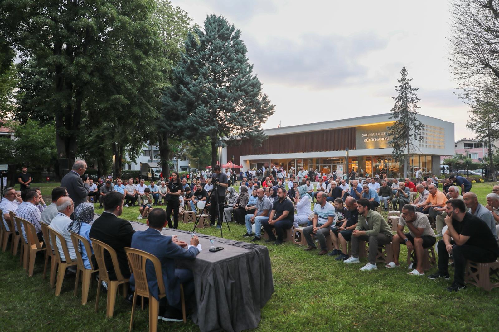 Başkan Özlü Uzunmustafa Mahallesi Sakinleriyle Buluştu: