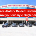 Düzce Atatürk Devlet Hastanesi, Anjiyo Servisiyle Güçlendi
