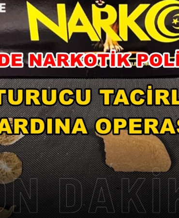 DÜZCE'DE UYUŞTURUCU TACİRLERİNE ARDI ARDINA DARBE 1