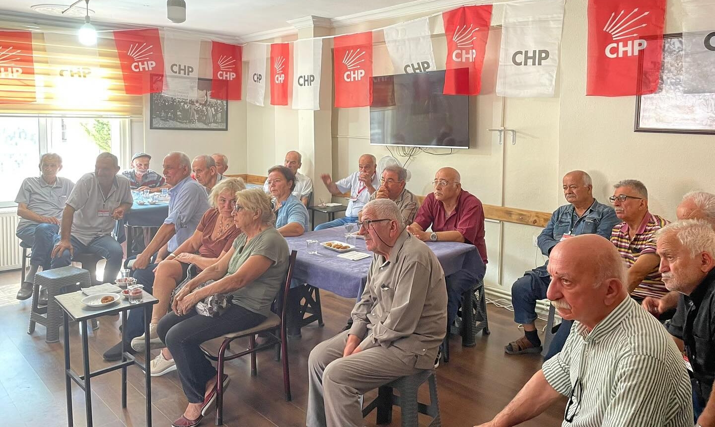 CHP DÜZCE ÖRGÜTLERİ KAYNAŞLI'DAN STARTI VERDİ: