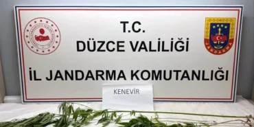 Düzce'de Uyuşturucu Operasyonu