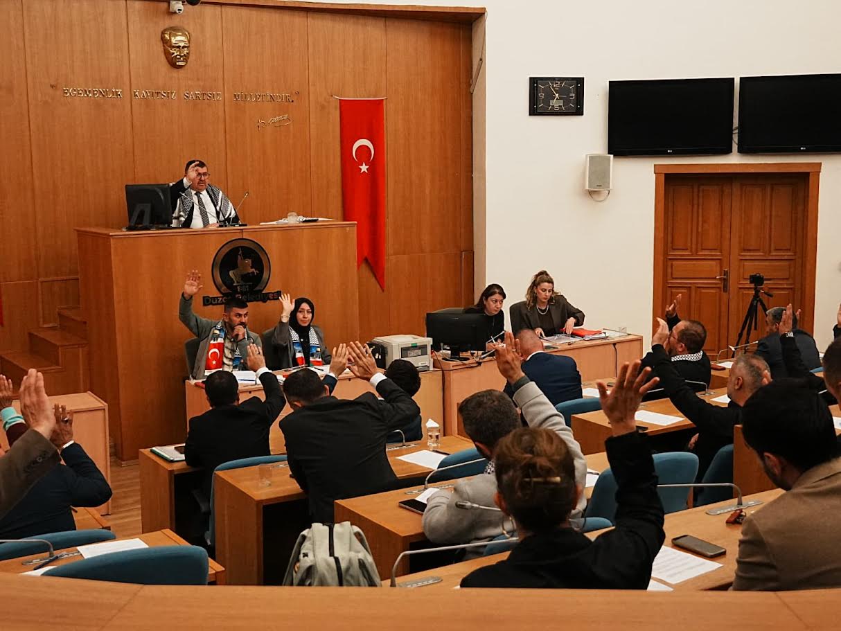DÜZCE BELEDİYE MECLİSİ EKİM AYI İKİNCİ BİRLEŞİMİNİ GERÇEKLEŞTİRDİ