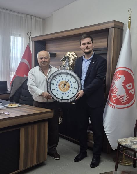 VİZYONER GENÇLİKTEN DP DÜZCE'YE ANLAMLI ZİYARET: