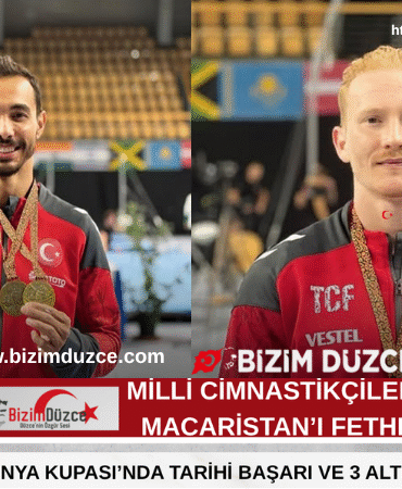 DÜNYA KUPASI’NDA TARİHİ BAŞARI VE 3 ALTIN MADALYA! Bizim Düzce Gazetesi (29)