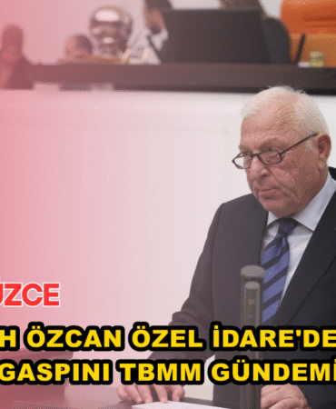 Talih Özcan Düzce İl Özel İdaresinde hak kayıplarını TBMM’de Gündeme Getirdi! 111
