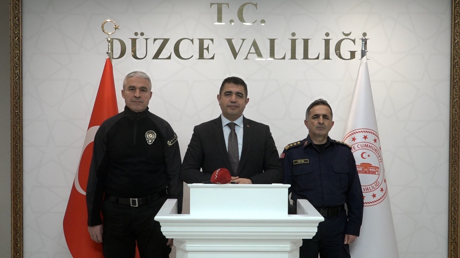 VALİ ASLAN "DÜZCE’DE SUÇ ORANLARI DÜŞÜYOR!"