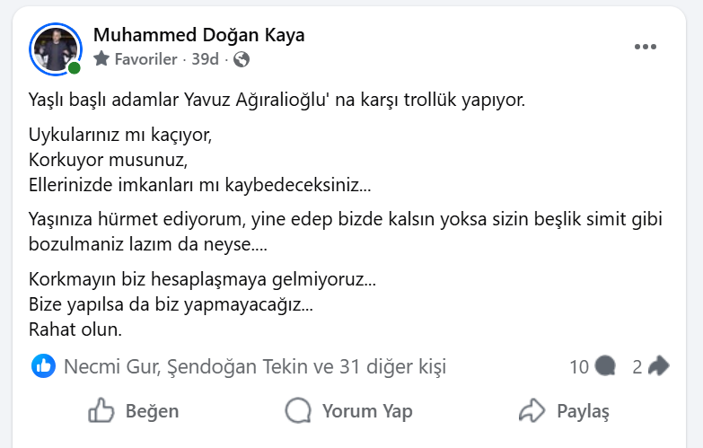 Başkan Kaya"Hesaplaşmaya Değil, Edeple Geliyoruz"