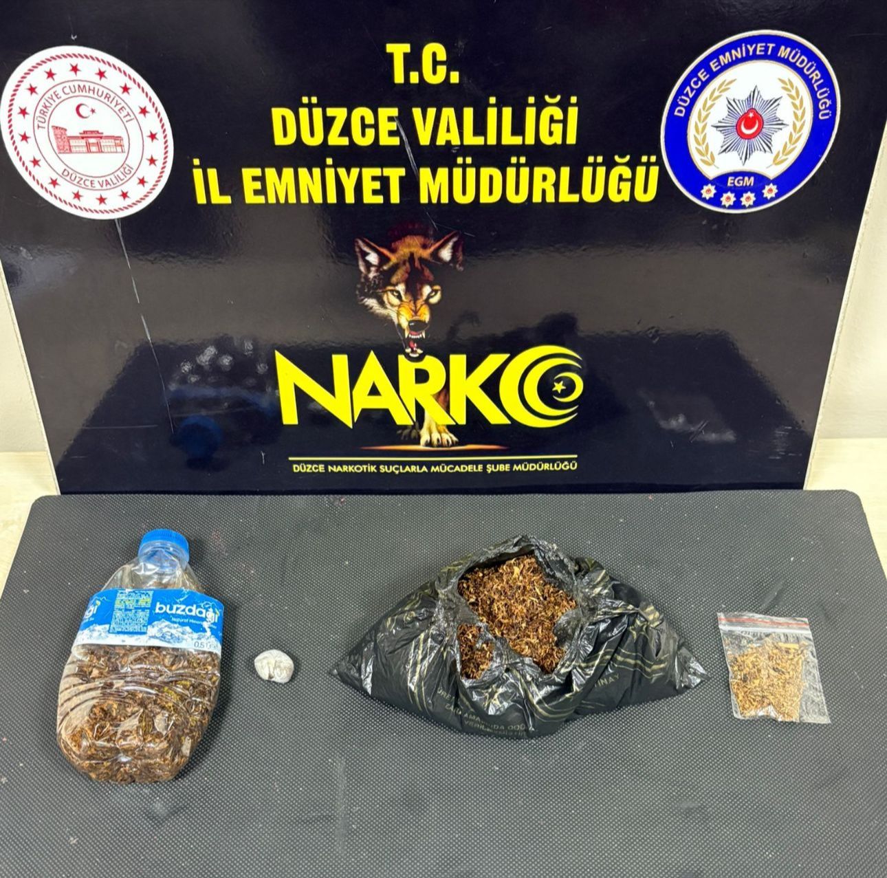 Düzce’de Narkotik Operasyonu: