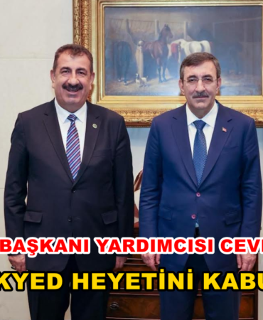 Cumhurbaşkanı Yard. Cevdet Yılmaz TÜRKYED Heyetini Kabul Etti reelmedyamanset- (17)