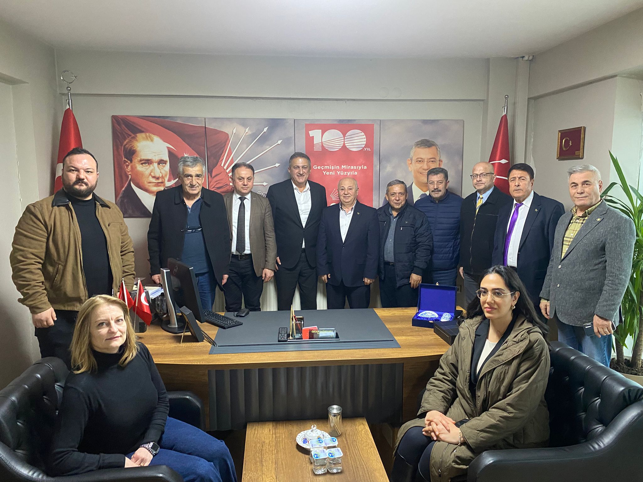 Demokrat Parti'den İyi Parti ve Chp'ye Ziyaret
