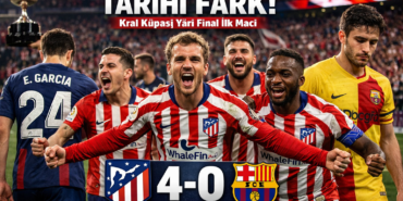 İspanya Kral Kupası’nda 4-0’lık Şok Sonuç