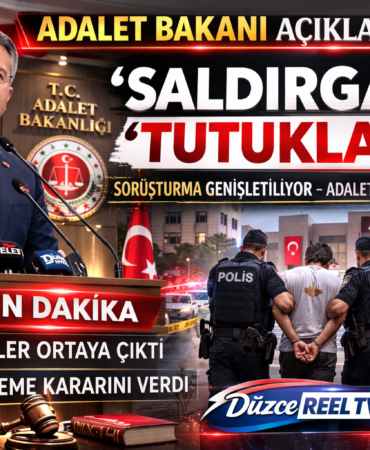 ADALET BAKANI AÇIKLADI 'SALDIRGAN TUTUKLANDI' ADALET BAKANI AÇIKLADI 'SALDIRGAN TUTUKLANDI'