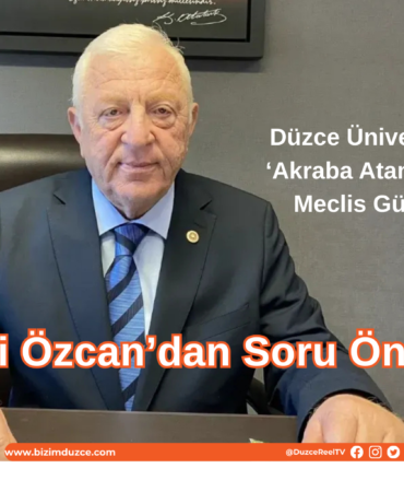 CHP’li Özcan’dan Soru Önergesi