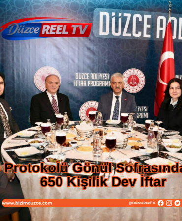 Düzce Protokolü Gönül Sofrasında Buluştu: Düzce Protokolü Gönül Sofrasında Buluştu:
