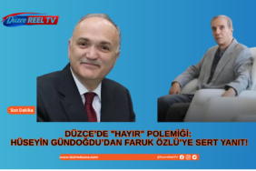 Hüseyin Gündoğdu’dan Faruk Özlü’ye Sert Yanıt!